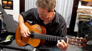 I'm so lonesome I could Cry - Demonstrating Five variations for solo guitar