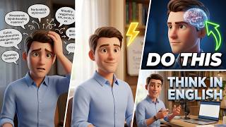 How to Think in English Step by Step | Stop Translating & Speak Faster (Full Master Guide)