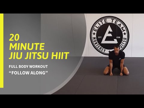 20 Minute Jiu Jitsu HIIT Workout "Follow Along"