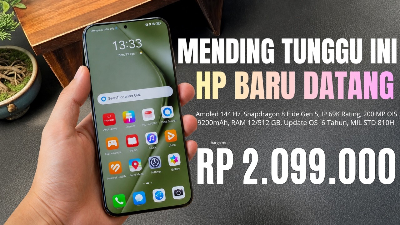 FIX MENDING TUNGGU INI‼️RAM 12/512GB, 9200mAh - HP TERBARU YANG AKAN RILIS DI INDONESIA