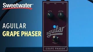 Video thumbnail for Aguilar Grape Phaser Bass Pedal Demo by Sweetwater