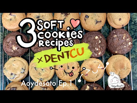 Sweet tooth dental students! 3 recipes cookies Survey I aoydesato EP 1