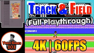 Track and Field Nintendo Playthrough | All World Records | Video Games 101
