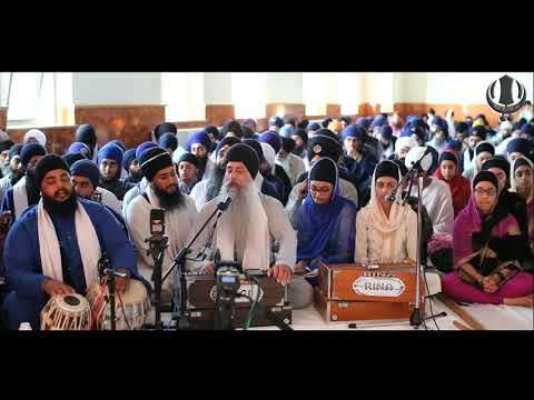 Bhai harpreet singh AKJ Birmingham Smagam 2017  HD Wednesday Evening