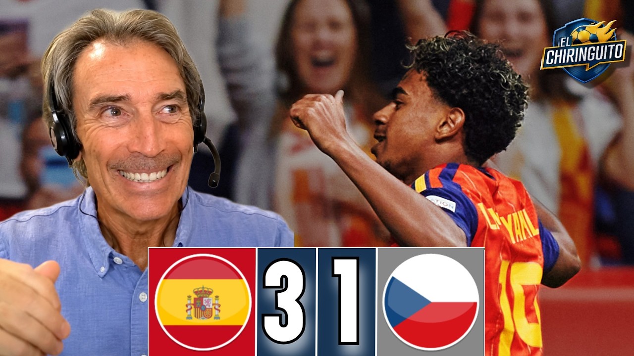 🔥 ESPAÑA Y LAMINE SIGUEN DE DULCE | Resumen Chiringuito Live | España 3-1 República Checa