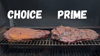 Are Prime Briskets Worth The Extra Money? Prime VS Choice Grade Test