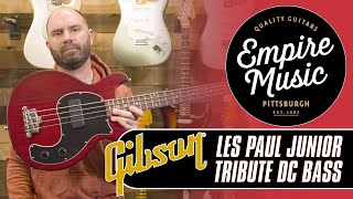 Video thumbnail for Gibson Les Paul Junior Tribute DC Bass - EMPIRE MUSIC by Empire Music