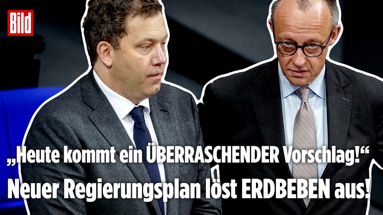 DEUTSCHLAND: „Es gibt einen großen Furor!“ Neuer Regierungsplan löst ein Erdbeben aus I BILD TALK