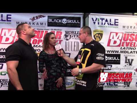 Entrevista Marcelo Teixeira e Ana Claudia Land no Arnold Classic Brasil 2015 - Caramello