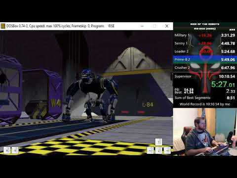Rise of the Robots (MS-DOS) - Speedrun - Hard - 10:08 [WR]