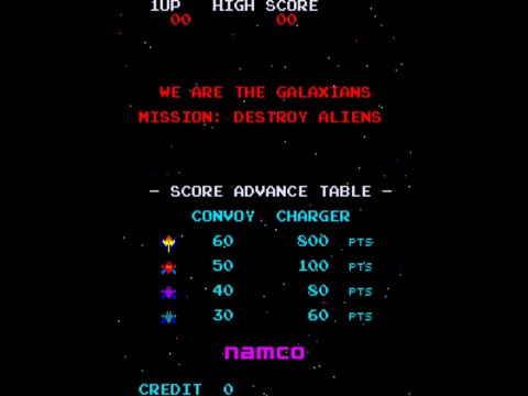 Galaxian Review for the Arcade by John Gage