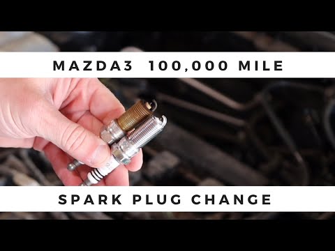 Mazda 3 Spark Plug Change Replacement 2.0L, 2.3L, 2.5L