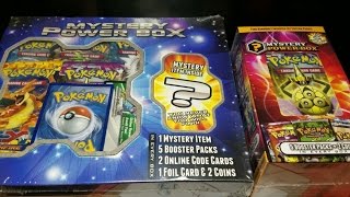 OPENING BOTH POKEMON MYSTERY POWER BOXES! - POKEMON UNWRAPPED