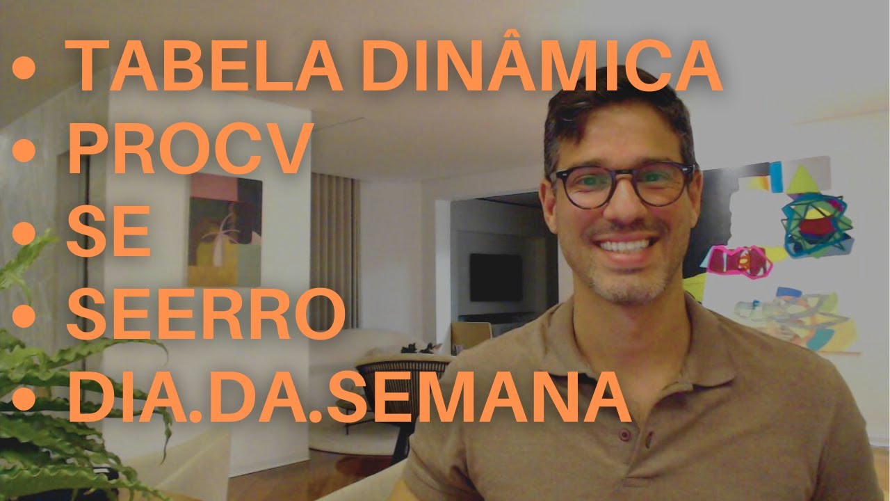 Tabela dinâmica MAIS 4 fórmulas ESSENCIAIS para Excel