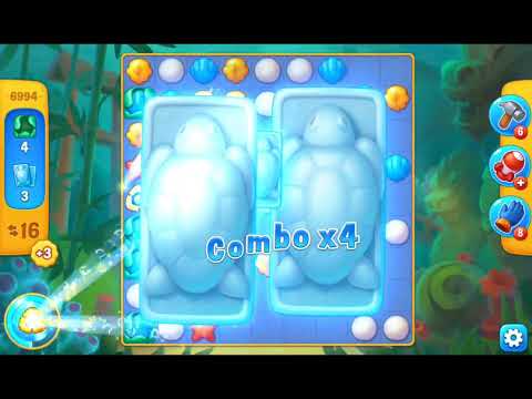 Fishdom 2021 - Level 6994   #playrix #fishdom #gaming