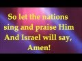 Paul Wilbur - Baruch Adonai / El Shaddai Medley - Lyrics