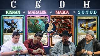 Our Patron Garner joins us for a cEDH Gameplay: Kinnan vs Maralen vs Magda vs S.O.T.U.D