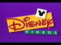 1990s DISNEY VHS CARTOON VIDEO PREVIEWS