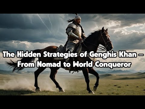 The Hidden Strategies of Genghis Khan – From Nomad to World Conqueror @HiddenHistoryNOW