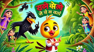 कौवा और चिड़िया की कहानी भाग-2 | new tony chidiya |tony bird story |chidiya ki kahani |cartoon video