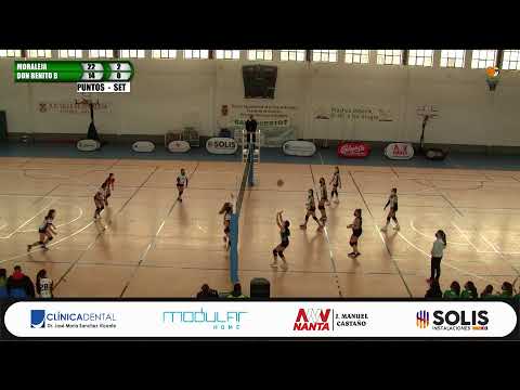 J7 LIGA VOLEIBOL21/22 CADETE FEMENINO MORALEJA - DON BENITO