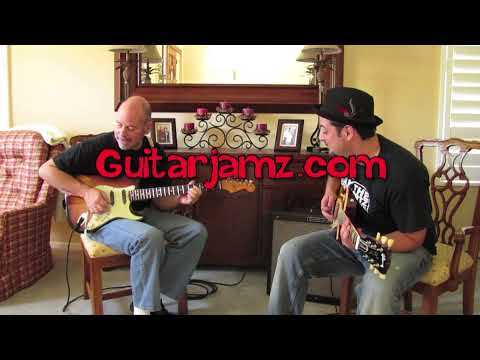 Simple 2 finger - 3 chord blues - comping - Easy blues guitar lesson