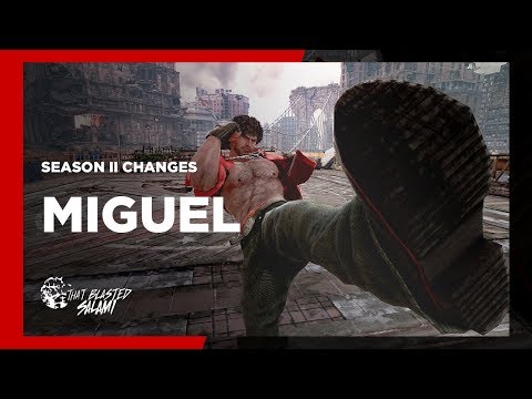 Tekken 7 - Miguel Season 2 Changes