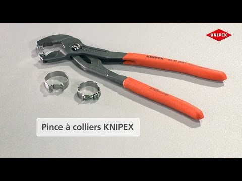 KNIPEX Pince à colliers pour colliers Click