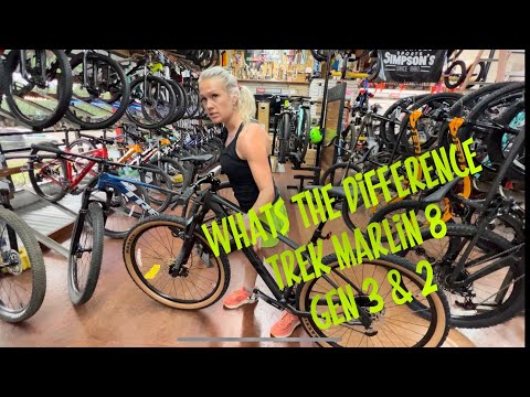 Difference Between Generation 2 & Generation 3 Trek Marlin 8