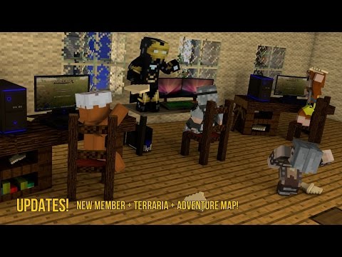 Insane Minecraft Updates! New Member, Terraria, Epic Adventure!