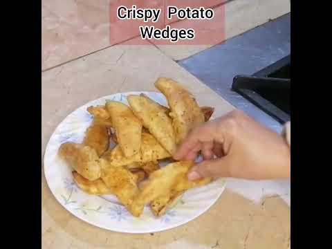 Shorts #How to Make Crispy Potato Wedges  | Jumbo Jet French Fries | youtubeshorts