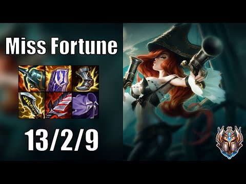 Miss Fortune vs Jhin ADC - Patch 12.17 euw1 CHALLENGER