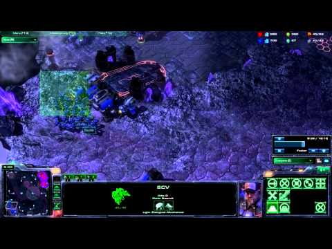 Starcraft 2-How to do a 7 Barracks rush