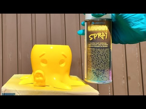 Tutorial: lumentics Glow in the dark Leuchtspray perfekt auftragen