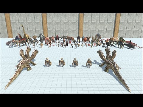 GHOR HAMMER WITH HYDRA VS 2X FACTION - Animal Revolt Battle Simulator