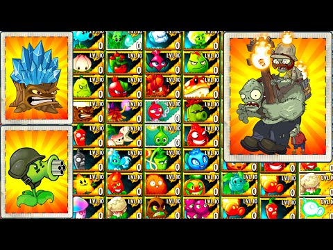 Every Plant vs Torchlight Zombie in Plant vs Zombies 2 Free and Premium Plants