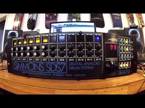 Simmons SDS7 Digital-Analog Drum System 1983 image 3