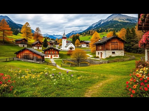 Germany's Hidden Paradise - Peaceful Autumn Walk in the Bavarian Alps | German village Ambience