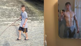 Bradley Mika 12 Month Transformation 14-15 Year Old