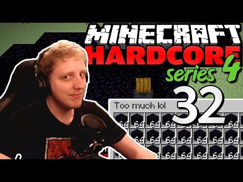 Minecraft Hardcore - S4E32 - "Story Time Grinding" • Highlights