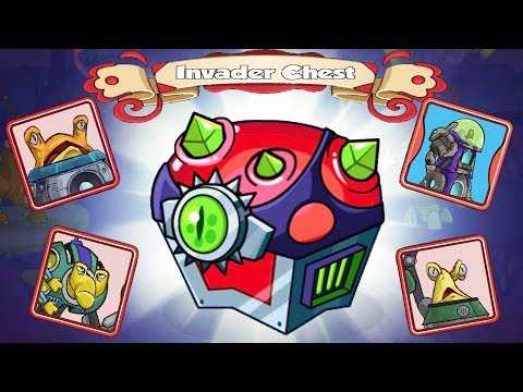 ОТКРЫЛ ИНОПЛАНЕТНЫЙ СУНДУК! Tower Conquest Мульт игра для детей про БОИ и СРАЖЕНИЯ на Арене