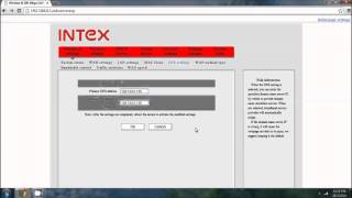preview picture of video 'How to Configure Intex wifi router ?'