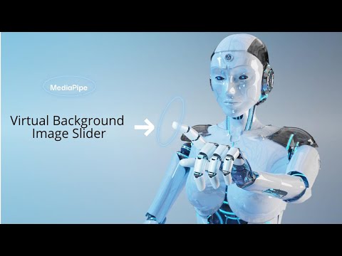 Virtual Background Image Slider and Background Removal using OpenCV Python and MediaPipe.