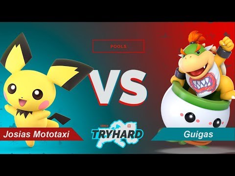 Terça TryHard - Pools - Josias Mototaxi (Pichu) vs Guigas (Bowser Jr.) - 12.02