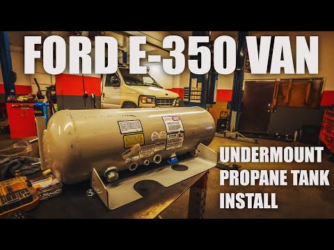 Van Life - Under mount Propane Tank Install