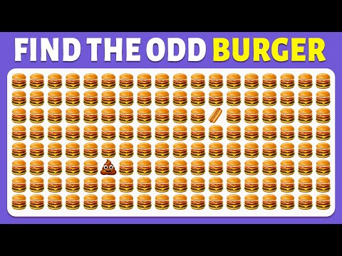Find The Odd One Out - Hard Edition | Food Quiz 🍔🍕🍩 Easy, Medium, Hard - 60 Levels | Cow Quiz