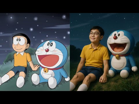 "Doraemon Cartoon vs Real Life |🔥 Mind-Blowing Comparison You’ve Never Seen Before!"