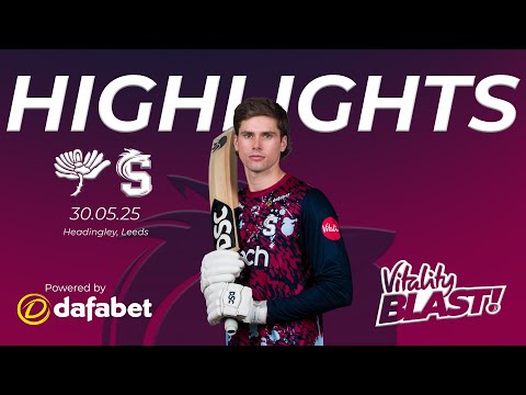 Starting The Blast With A Win | Yorkshire vs Steelbacks | Vitality Blast Highlights