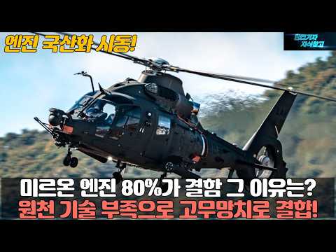 미르온 엔진 80%가 결함 그 이유는? 원천 기술 부족 고무망치로 결합! 엔진 국산화 시동!