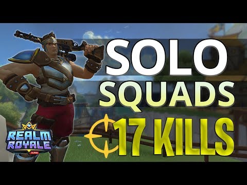 Paladins Realm Royale 17 KILL SOLO SQUADS Victory!